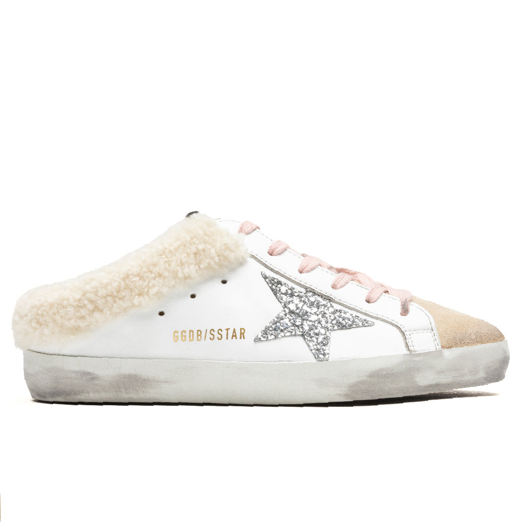 Women's Sabot Suede Toe - Cappuccino/White