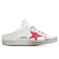 Women's Super-Star Sabot - White/Pink Fluorescent
