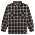 Half Hombre Check Shirt L/S - Beige