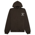 Heavy Fleece Fullzip Hoodie - Brown