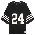 Heavy cotton 24 Football Jersey - Black