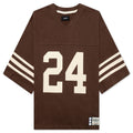 Heavy cotton 24 Football Jersey - Brown