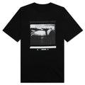 Misprinted Heron S/S Tee - Black/Black