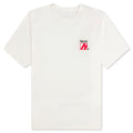 Multi Censored S/S Tee - White/Multi