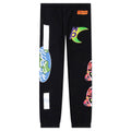 Plain Sweatpants GL Collage - Black/Blue