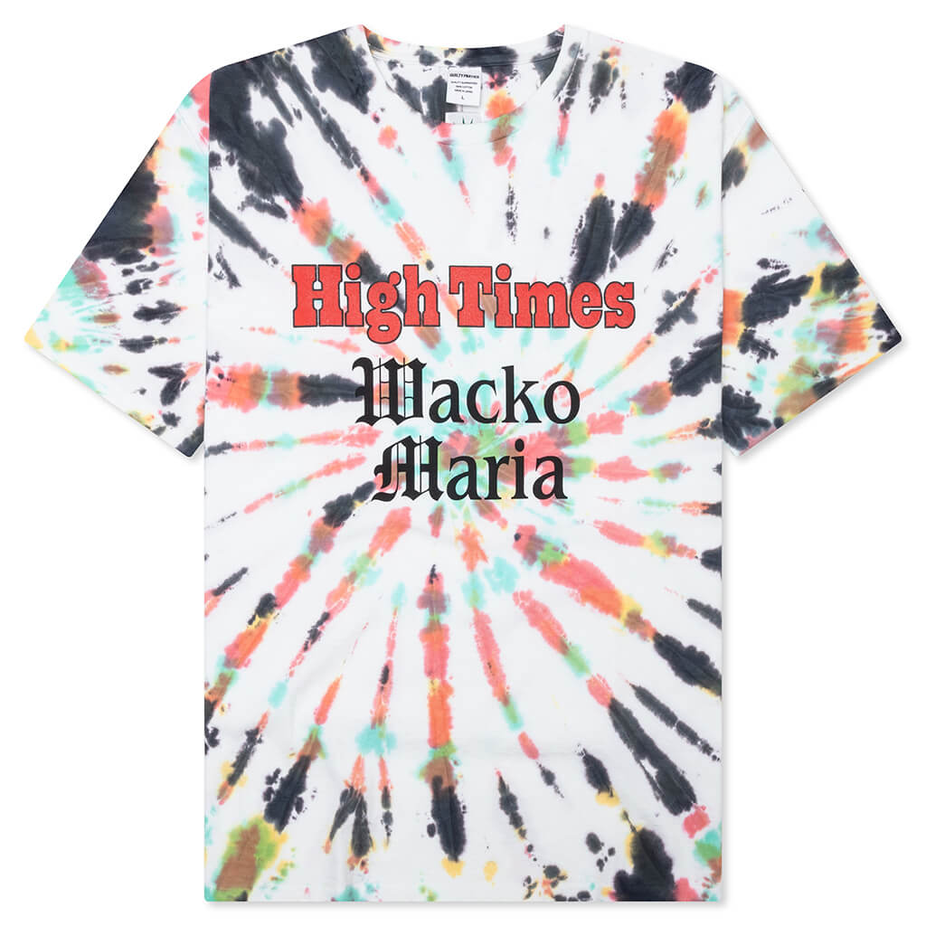 High Times Tie Dye Crewneck T-Shirt Type-2 - Multi
