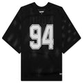 Hockey S/S V Neck - Black