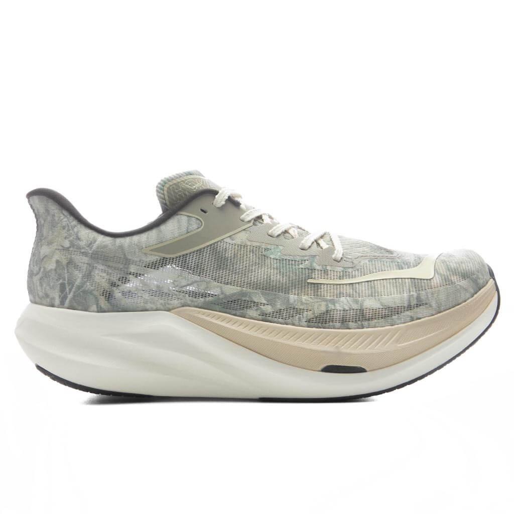 Hoka x John Elliott Rocket X 3 - Spray Green/Antique White