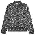 Honor The Gift Floral L/S Button-Up - Black