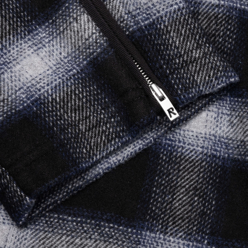Hooded Over Shirt - Midnight Navy