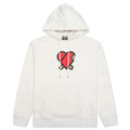 Heart Hoodie - Light Heather Grey