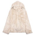Shaggy Fleece Faux Fur Jacket - Glass