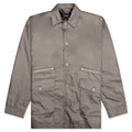 Multi-Pocket Chore Jacket - Grey Beige