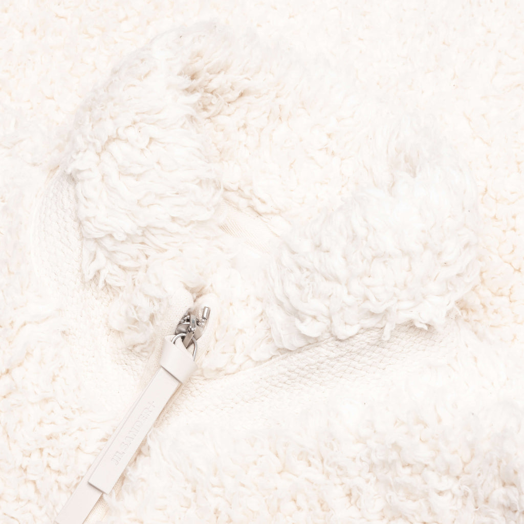 Cotton Fleece Jacket - Eggshell
