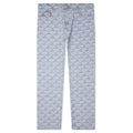 Jacquard Denim Jeans - Washed Indigo