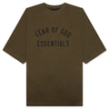 Jersey Crewneck Tee - Olive