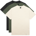 Foundation 3 Pack Tee - Natural