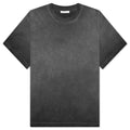 Phoenix Oil Wash Cropped Tee - Black