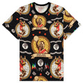 Jordan x Maison Chateau Rouge S/S AOP Tee - Black/Sail/Orange
