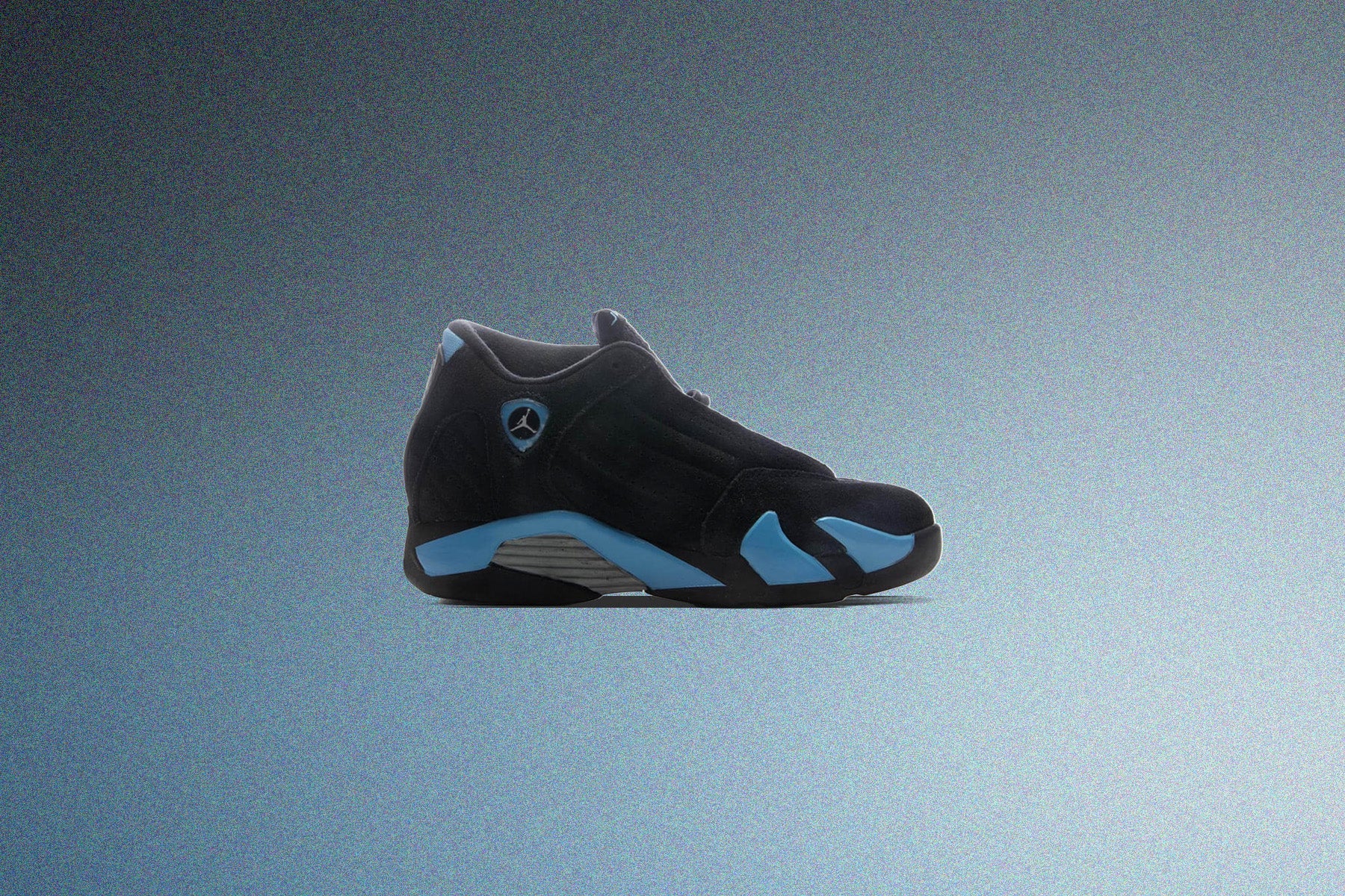 Air Jordan 14 Retro 'University Blue' (PS) - Black/White/University Blue