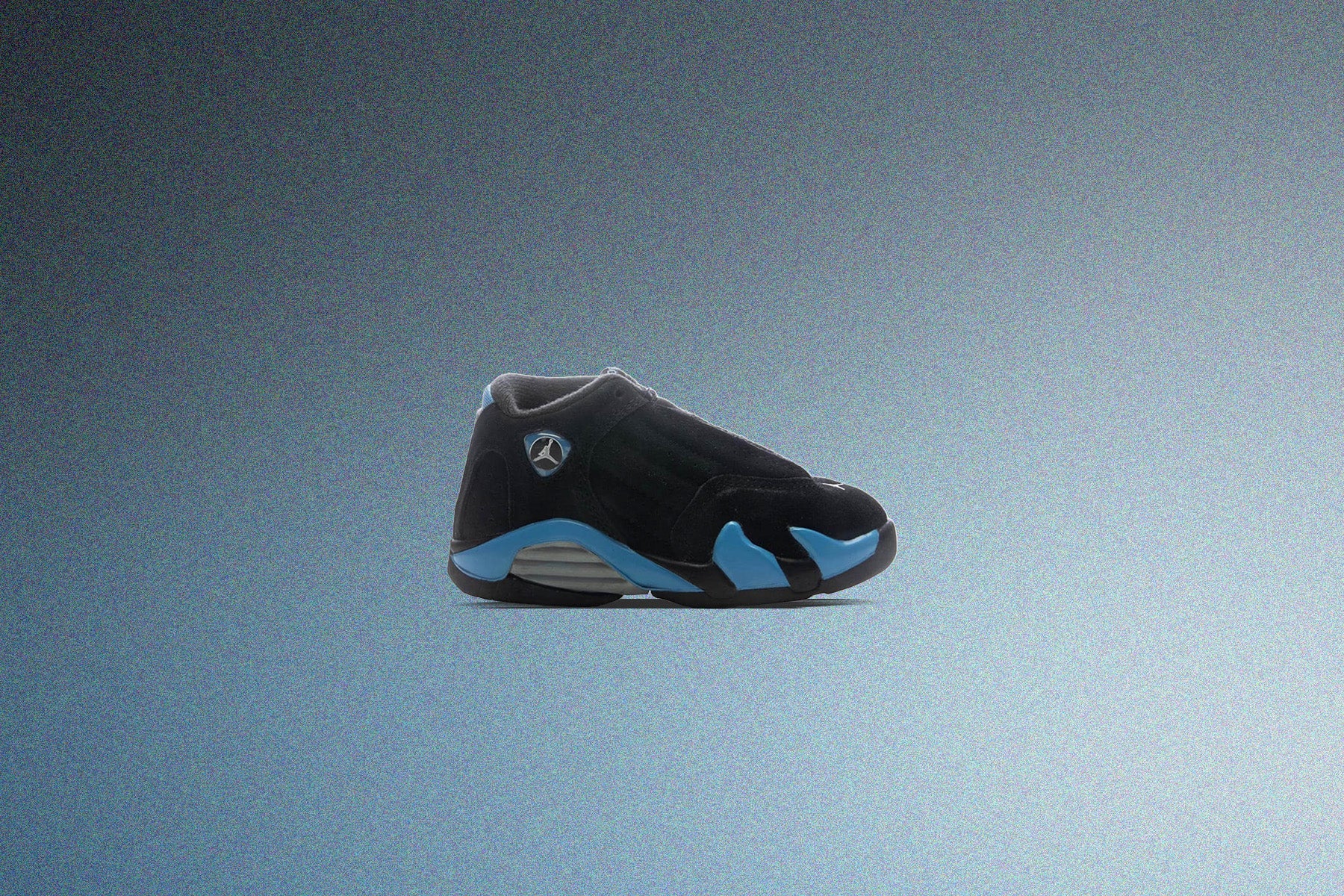 Air Jordan 14 Retro 'University Blue' (TD) - Black/White/University Blue