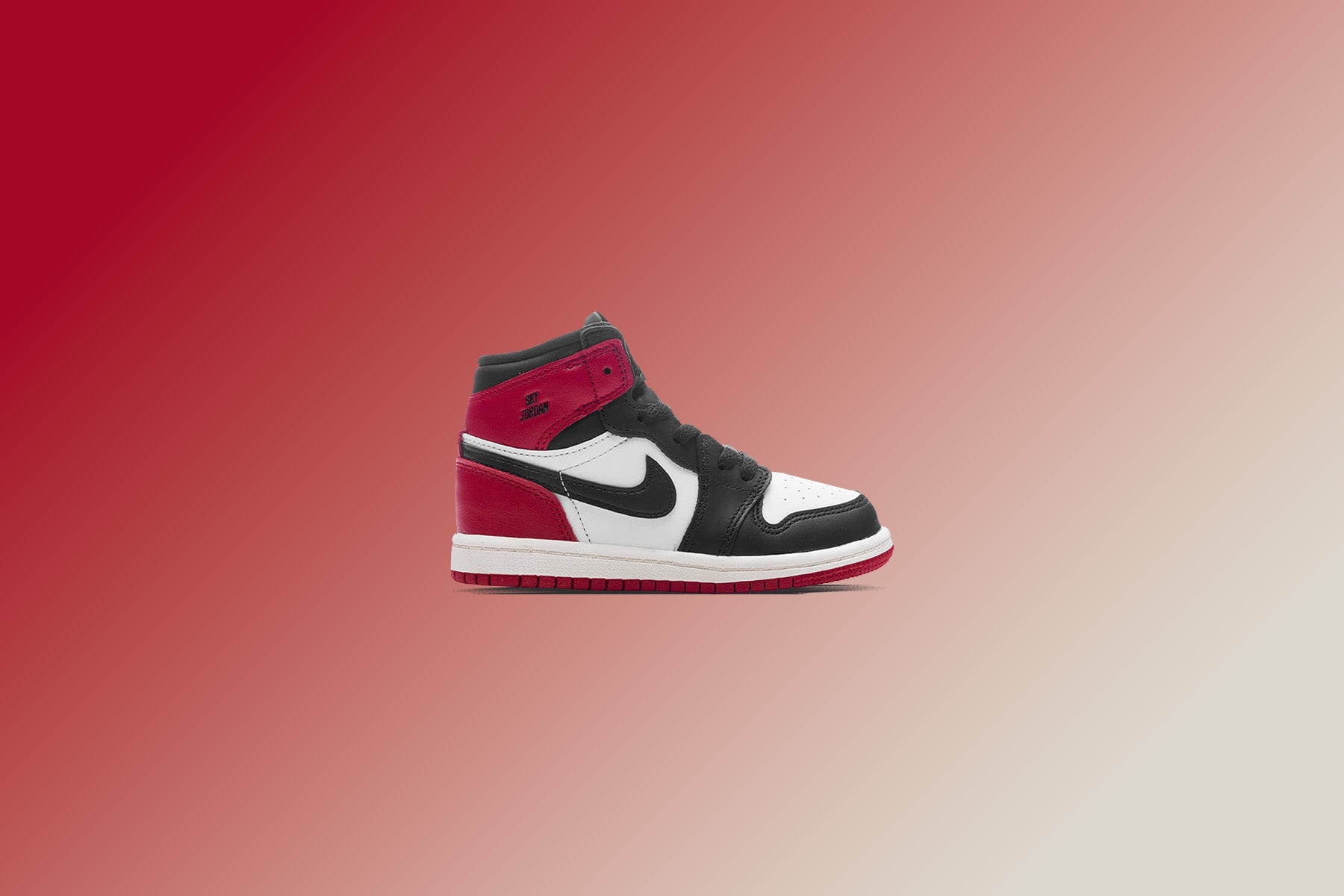 Air Jordan 1 Retro High OG 'Black Toe Reimagined' (TD)  - White/Black/Varsity Red/Sail