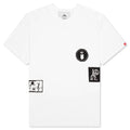 Patches Tee - White