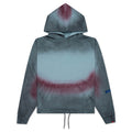 Spray Dyed Hoodie - Blue/Rose
