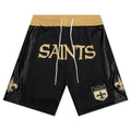 NFL Throwback  Saints Shorts - Black