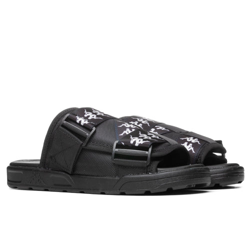 222 Banda Mitel 1 Sandals - Black/White