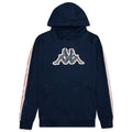 Logo Tape Apet 2 Hoodie - Blue Navy/Light Pink