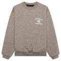 Kid's Fleece Crewneck - Heather Gray