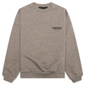 Kid's Fleece Crewneck - Heather Gray