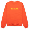 Kids Academy Crewneck - Burnt Orange
