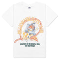 Kids BB Old Frontier S/S Tee - White