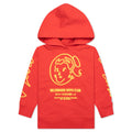 Kids BB Space Rodeo Hoodie - Poppy Red