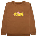Kids Mushroom Crewneck - Ginger