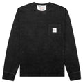One Of These Days x Woolrich L/S Pocket Tee - Washed Black