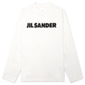 Long Sleeve Logo T-Shirt - Porcelain