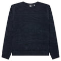 Landscaped Knitted Pullover - Navy Blue