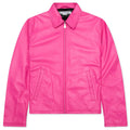 Leather Jacket - Bubble Pink
