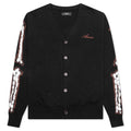 Leopard Bones Cardigan - Black