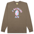 Liquid Camo College L/S Tee - Brown