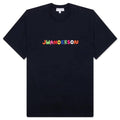 Logo Embroidery T-Shirt - Navy
