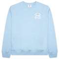 Looking at the Beauty of the World Sweatshirt - Pale Blue