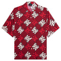 MA Quad Bowling Shirt - Deep Red