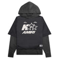 MA Star Mesh Hoodie - Black