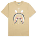 Mad Shark Tee - Beige