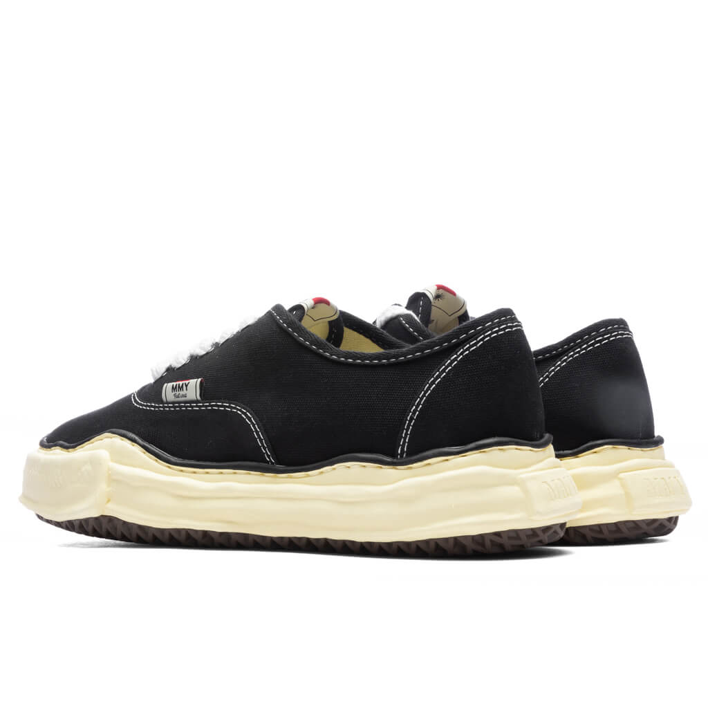 Baker Vintage Color Sole Canvas Low - Black