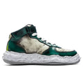 Wayne Brushed Patent Leather High - Green